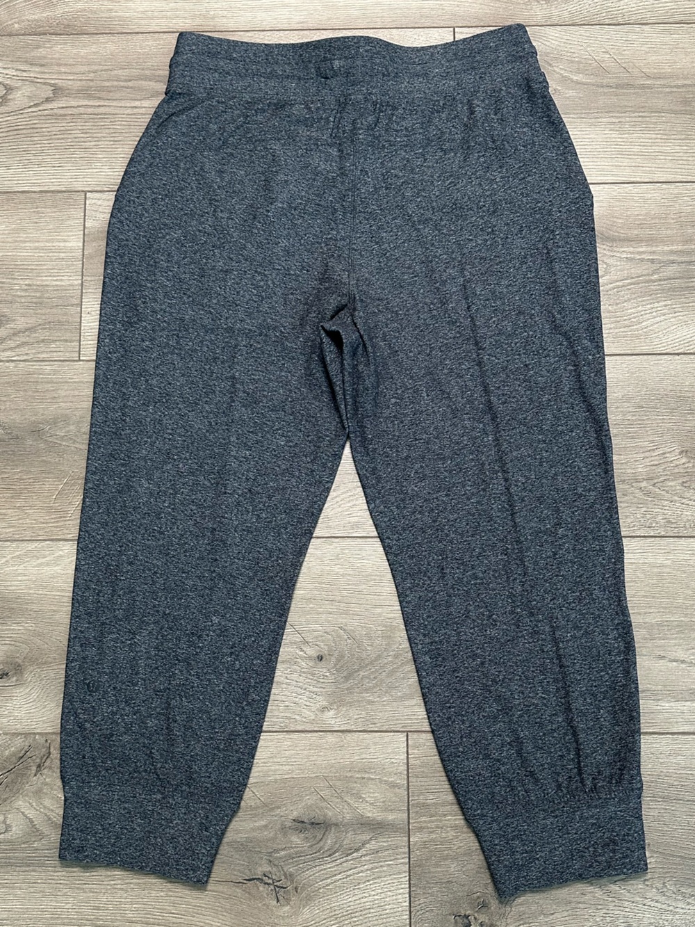 Lululemon Ready To Rulu High Rise Cropped Jogger Heathered Grey Black Size 12 - Picture 3 of 9